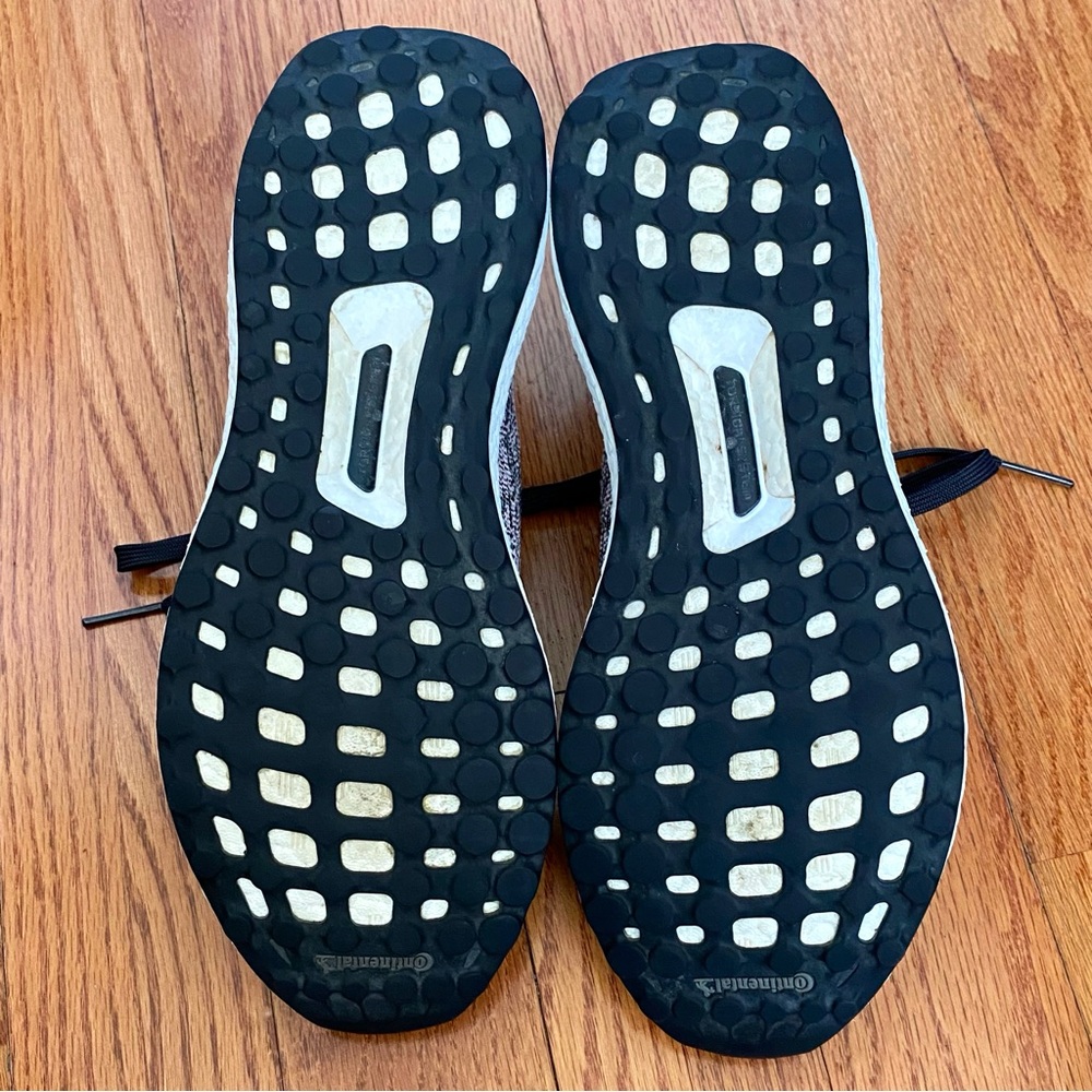 ADIDAS black pink carbon white knit no tongue ULTRABOOST UNCAGED SNEAKERS - Picture 7 of 9